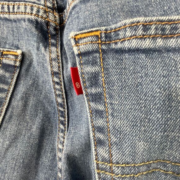 Levi's 505 Jeans Men's actual 34x30” Straight Leg Blank Red Tag - Picture 3 of 16